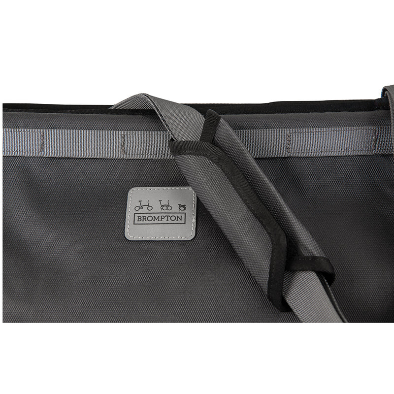 Borough Basket Bag L Dark Grey with Frame