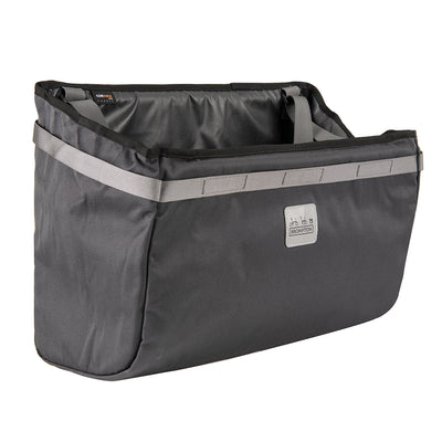 Borough Basket Bag L Dark Grey with Frame